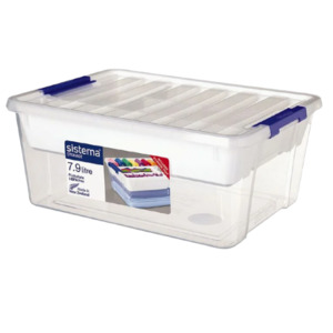 Products: Sistema Nest It Container with Tray - 7.9L - Future Foods Auckland