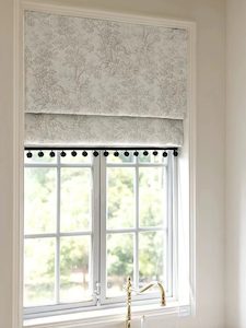 Stylish Blinds For Every Room: Cascade Roman Blind
