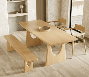Dining Tables: LUNE Dining Table