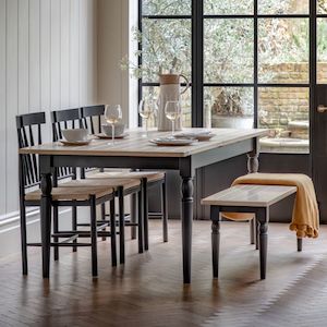 Dining Tables: Provincial Oak Extension Dining Table