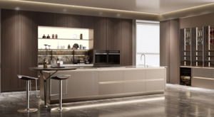 LuxeLine Series Custom Modern Kitchen Cabinets
