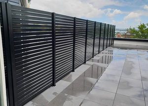 Products: Aluminium - Horizontal Fences - Future Outdoor