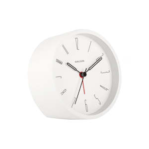 Alarm Clocks: Belle Alarm Clock - White [PRE-ORDER JULY]