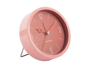 Monocle Alarm Clock - Blush Red