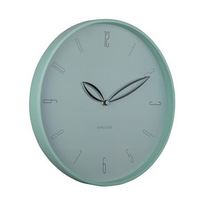Wall Clock: Petals Wall Clock - Misty Blue [PRE-ORDER JULY]