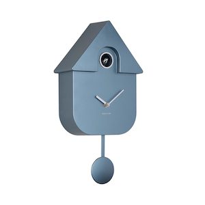 Modern Cuckoo Clock - Metallic Dark Blue [PRE-ORDER JULY]