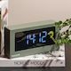 Boxed LED Alarm/Table Clock - Jungle Green  [PRE-ORDER JULY]