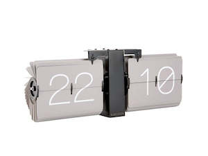 Flip No Case Clock - Grey