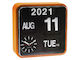 Mini Flip Clock - Orange