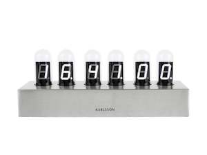 Cathode Clock - Steel