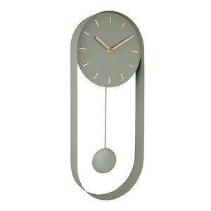 Charm Pendulum Clock - Jungle Green