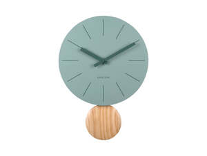 Arlo Pendulum Clock - Jungle Green