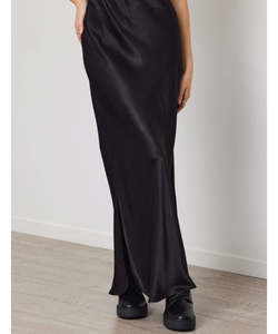 Skirts: Duo Reine Bias Skirt - Black