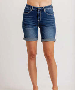 Mi Moso Pip Shorts - Blue Denim