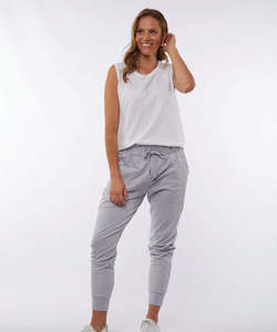 Clothing: Foxwood Lazy Days Lounge Pants - Grey Marl