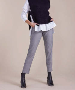 Clothing: Marco Polo 7/8 Cigarette Leg Pants - Check (houndstooth)