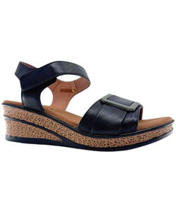 Sandals: Cassanni Morocco Sandal - Black