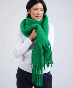 Scarfs: Elm Comfy Scarf - Green