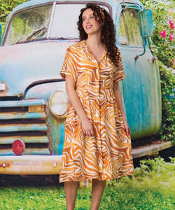 Classified: Classified Tanzania Dress - Tan