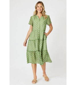 Basil spot dress - Dresses : Gaby's Warkworth - GORDON SMITH H25