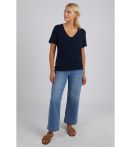 Products: Lexi V neck tee - Tops : Gaby's Warkworth - ELM H23