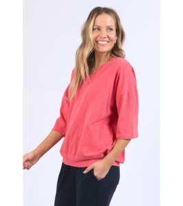 Products: Mazie vee neck - Tops : Gaby's Warkworth - ELM H25