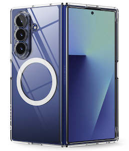 Galaxy Z Fold 7 Case Fusion Magnetic Clear by Ringke