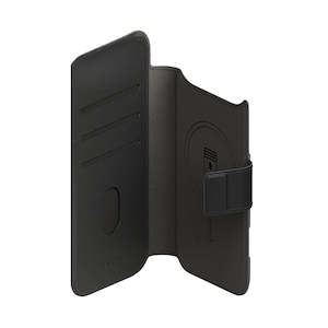iPhone 17 Air Case Folio Grip Wallet Magnetic Black by Ringke