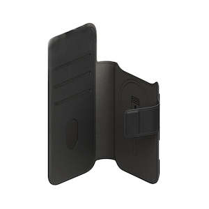 iPhone 17 Pro Case Folio Grip Wallet Magnetic Black by Ringke