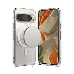 Pixel 9 / 9 Pro Fusion Magnetic Clear Case by Ringke