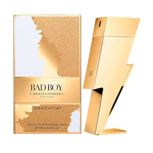 Carolina Herrera Bad Boy Gold Fantasy EDT 100ml for Men