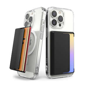 Other Accessories: Magnetic Side Slot Card Holder Black by Ringke