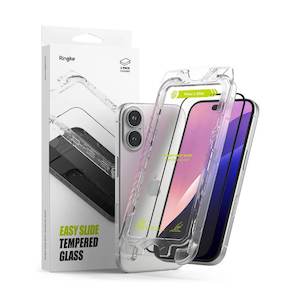 iPhone 16 / 15 Screen Protector Easy Slide Tempered Glass 2 Pack
