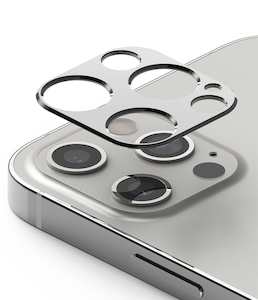 iPhone 12 Pro Camera Styling Silver Color Ringke