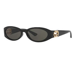 Gucci GG1660S 001 Women’s Sunglasses - Black Frame, Grey Lenses