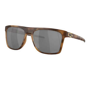 Oakley Sunglasses: Oakley Leffingwell OO9100 Matte Brown - Prizm Black Polarized
