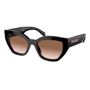 Prada PR A09S 1AB0A6 - Black Frame Brown Gradient