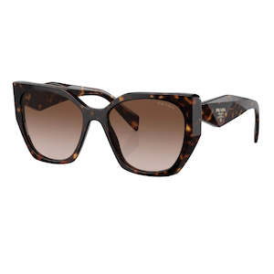 Prada Sunglasses: Prada PR 19ZS 2AU6S1 - Tortoise Frame Brown Gradient