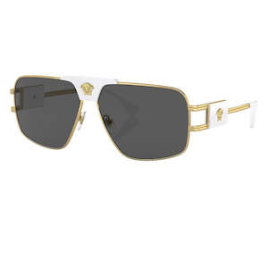 Versace Mens Sunglasses: Versace VE2251 Gold with Grey lens Sunglasses for Men