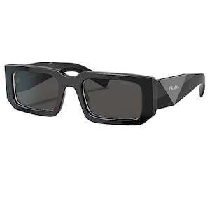 Prada Mens Sunglasses: Prada PR 06YS Men's Sunglasses in Black/White