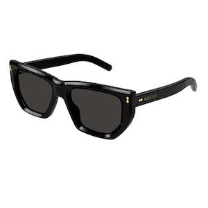 Gucci Womens Sunglasses: Gucci GG1520S 001 Women’s Sunglasses - Black Frame, Grey Lenses