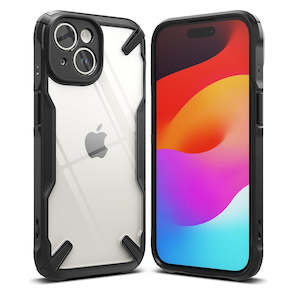 iPhone 15 Case 6.1" Fusion-X Black By Ringke