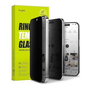 Ringke Iphone 15 Series Cases Accessories: iPhone 15 Pro Max 6.7" Screen Protector Privacy Glass