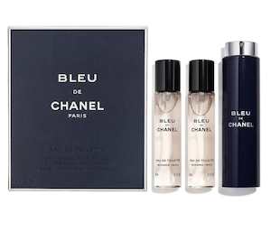Chanel Bleu De Chanel EDT 3 X 20ml Travel Spray for Men