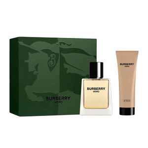 Mens Perfume: Burberry Hero EDT 50ml 2pc Gift Set for Men