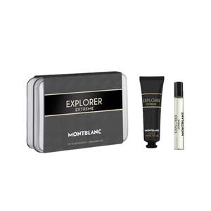 Perfume Giftset: Mont Blanc Explorer Extreme Parfum Discovery Kit Gift Set for Men
