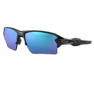 Mens Sunglasses: Oakley OO9188 Flak 2.0 XL 9188F7 Polished Black Polarized