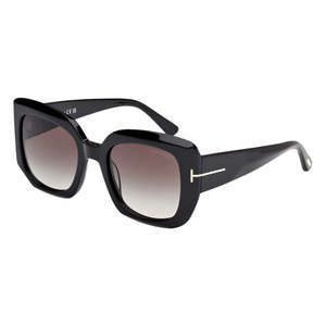 Tom Ford Sunglasses: Tom Ford FT1220 01B Carla-02 Sunglasses