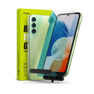 Mobile Phone Screen Protectors: Samsung Galaxy A14 / A14 5G Screen Protector Tempered Glass By Ringke
