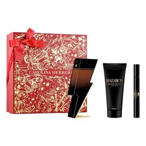 Carolina Herrera Bad Boy Elixir EDP 100ml 3 Piece Gift Set – Men